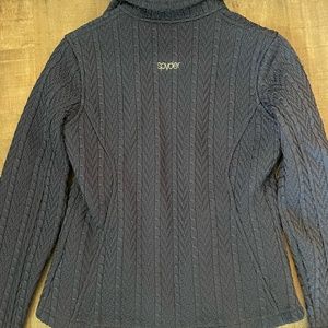 Spyder Dark Blue Jacket Medium